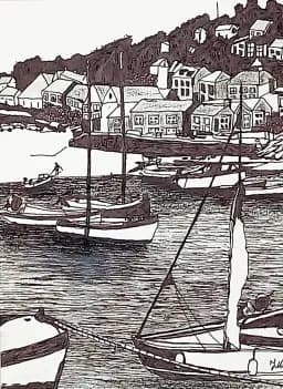 Mousehole, Cornwall - Fine art print by Trevor Whetstone