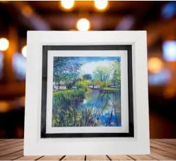 Willy Lotts Cottage - Framed print by Trevor Whetstone