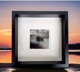 The Ghost Ship - Framed print by Trevor Whetstone