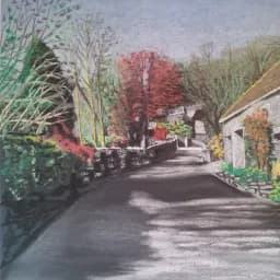Parwich, Derbyshire - Fine Art Print  by Trevor Whetstone