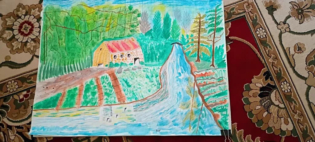 Rustic Farmstead Creek