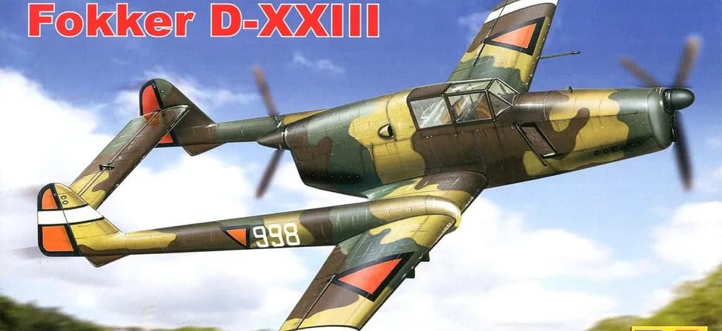 Fokker D-XXIII Flight