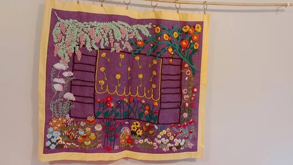 Garden Window Embroidery