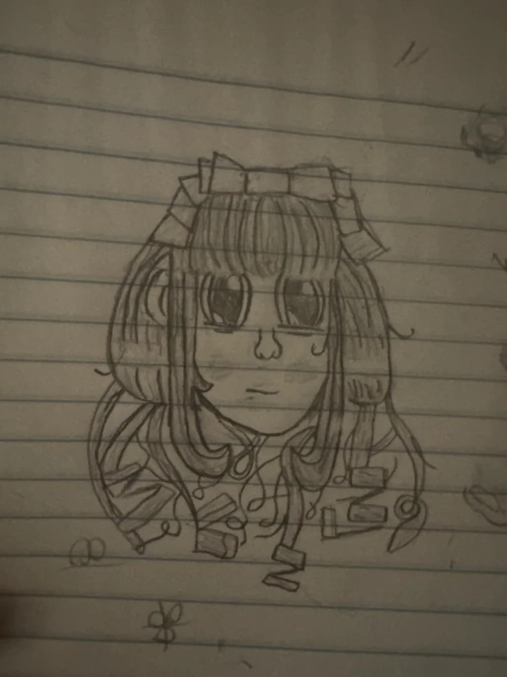 Curled Ribbon Girl