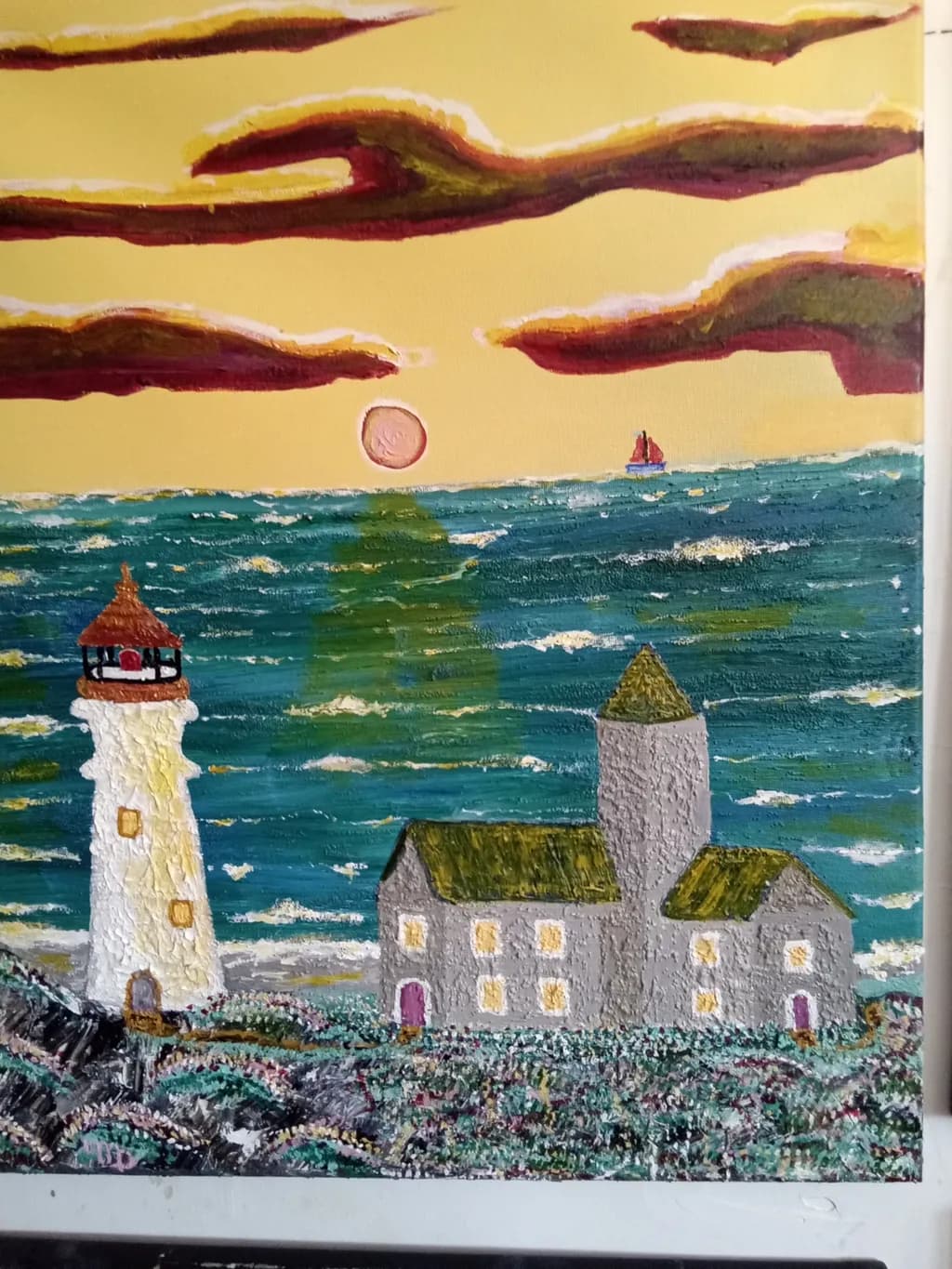 Sunlit Harbor