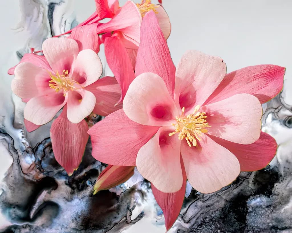Pink Columbine Fantasy
