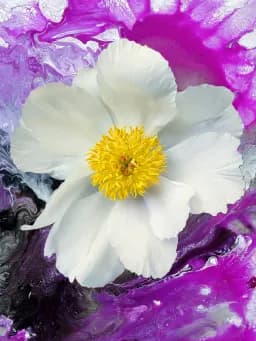 White Peony Fantasy