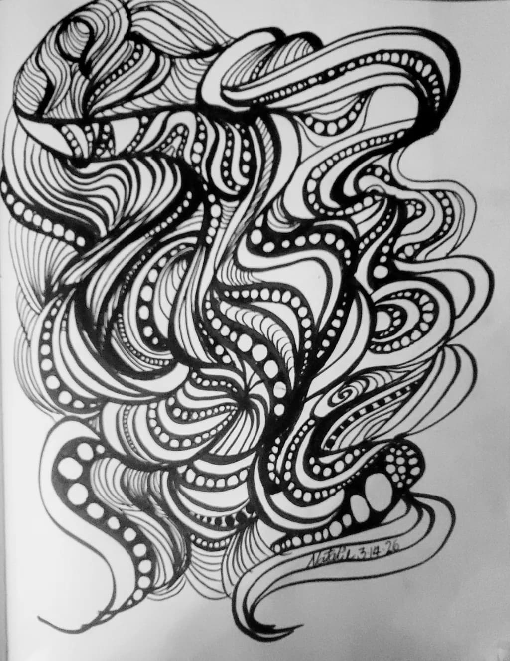 Flowing Dots