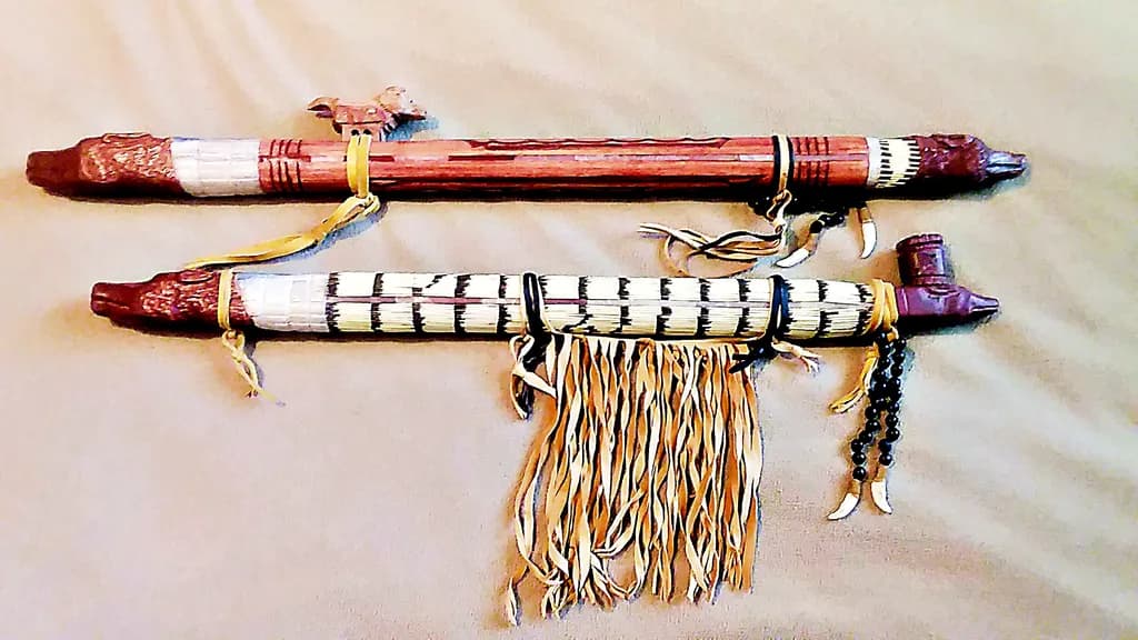 Wolf Spirit Pipe & Flute Set