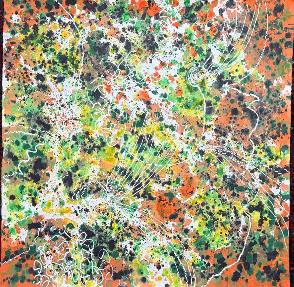 Organic Splatter Pattern