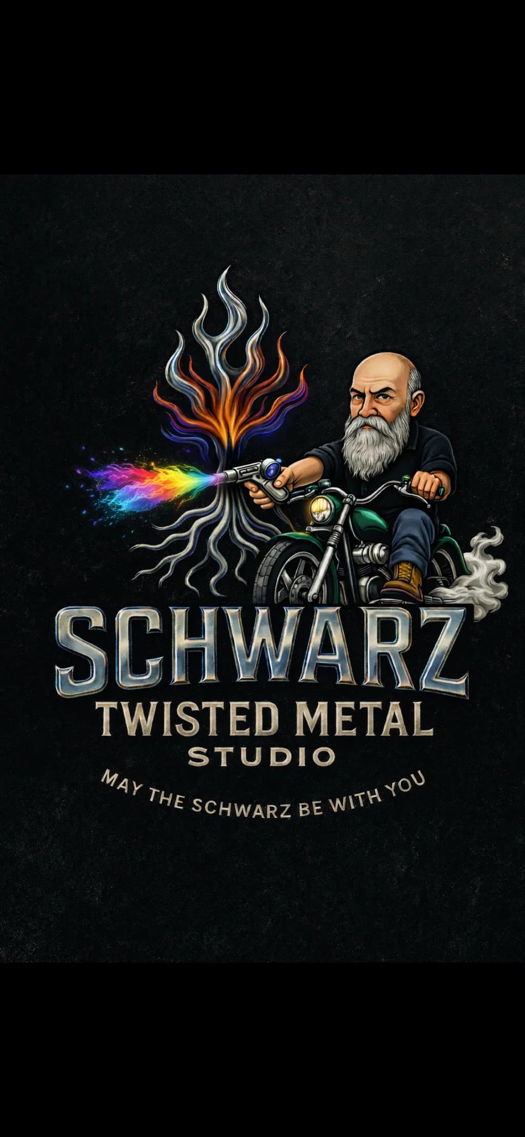 Schwarz Flame Rider