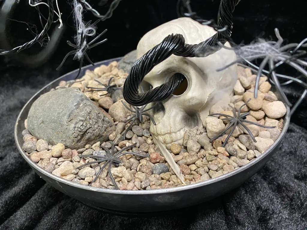 Entangled Skull
