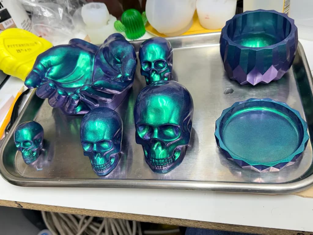 Iridescent Skull Collection