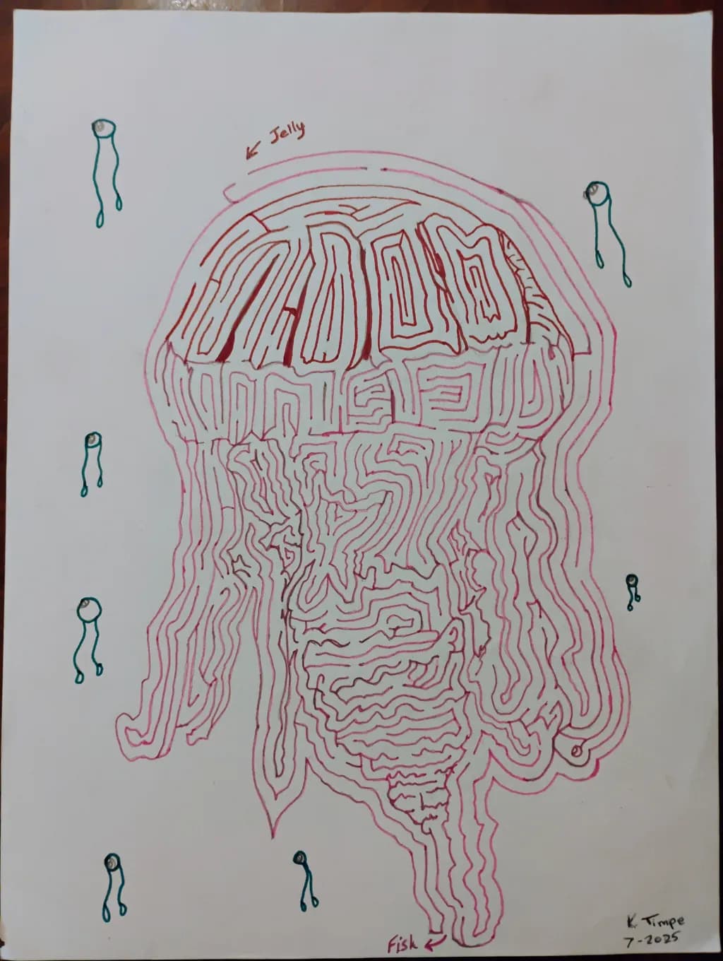 Labyrinth Jellyfish