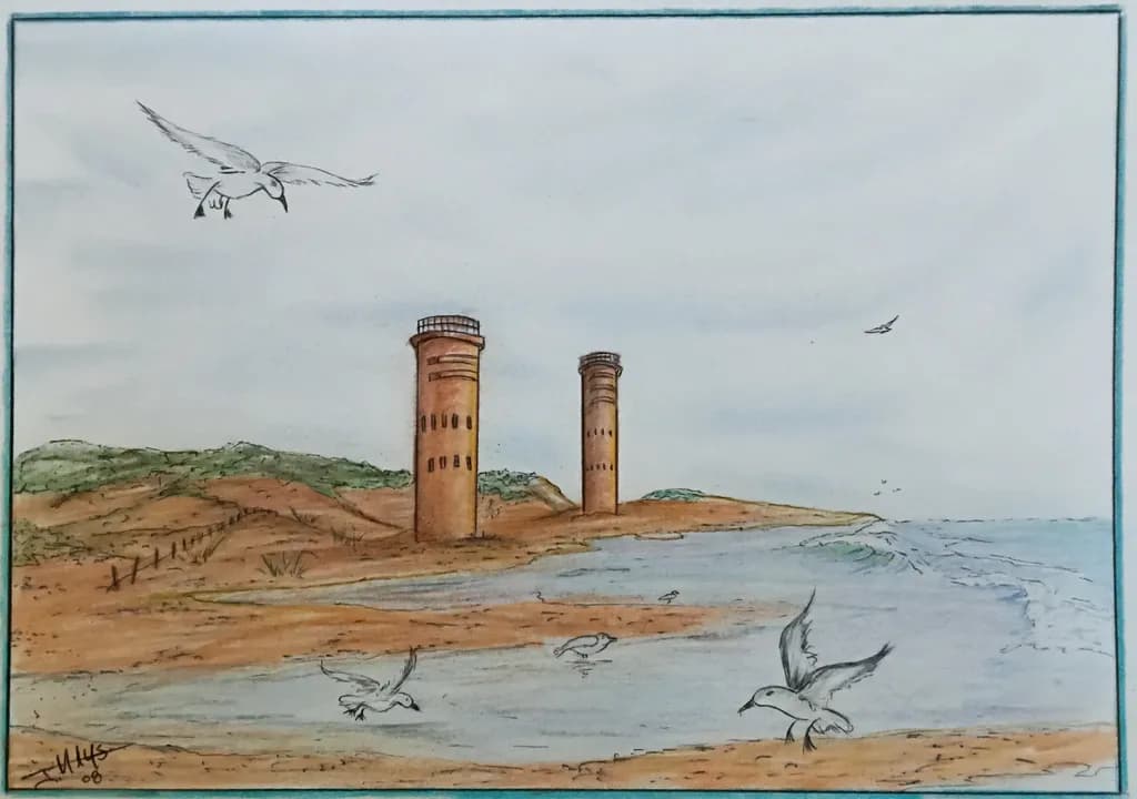 Twin Watchtowers