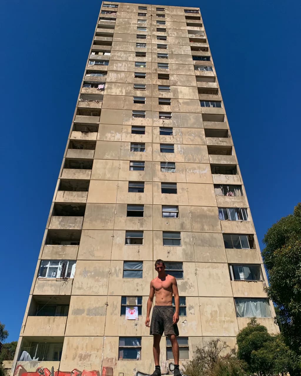 Concrete Tower Figure