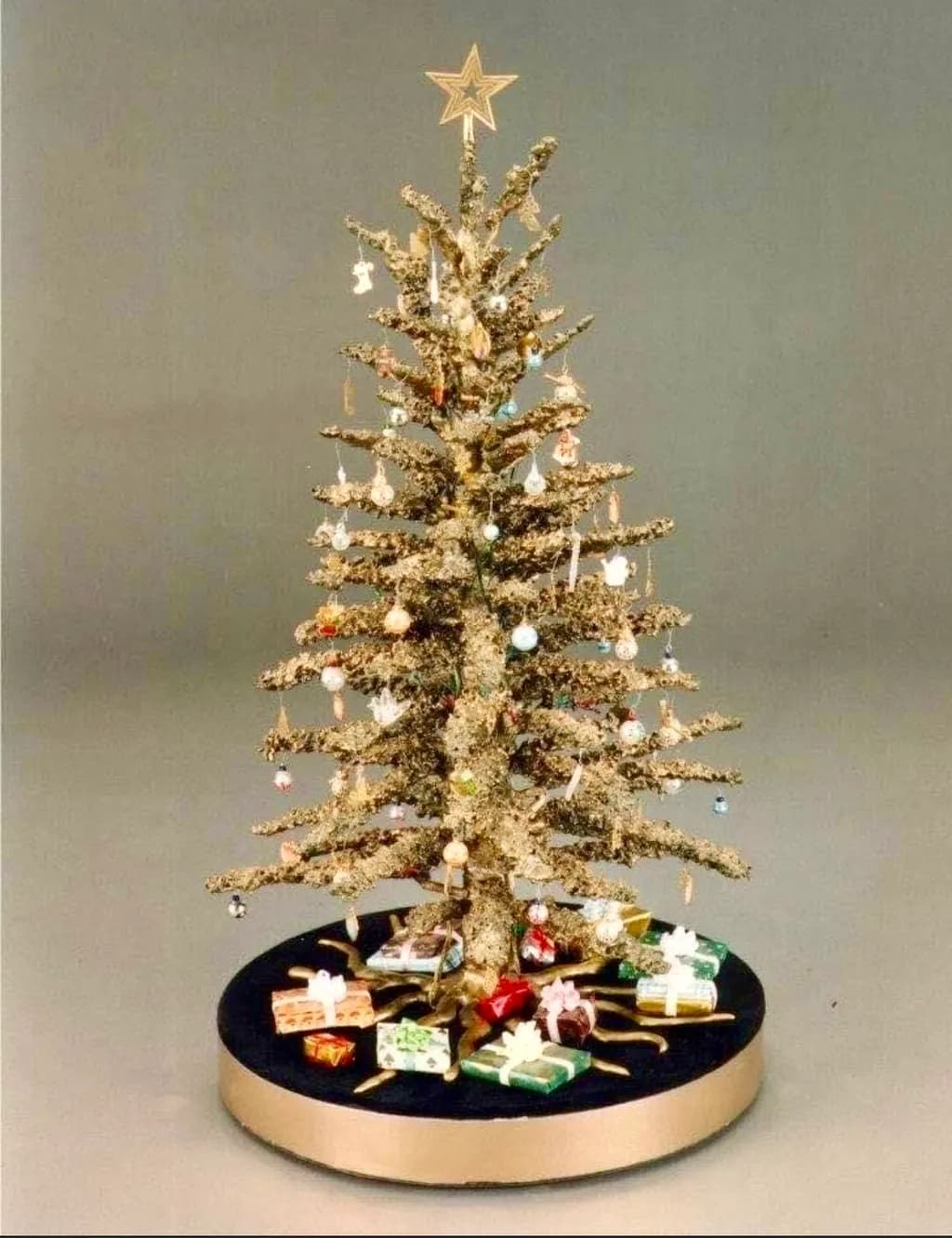 Miniature Vintage Christmas Tree