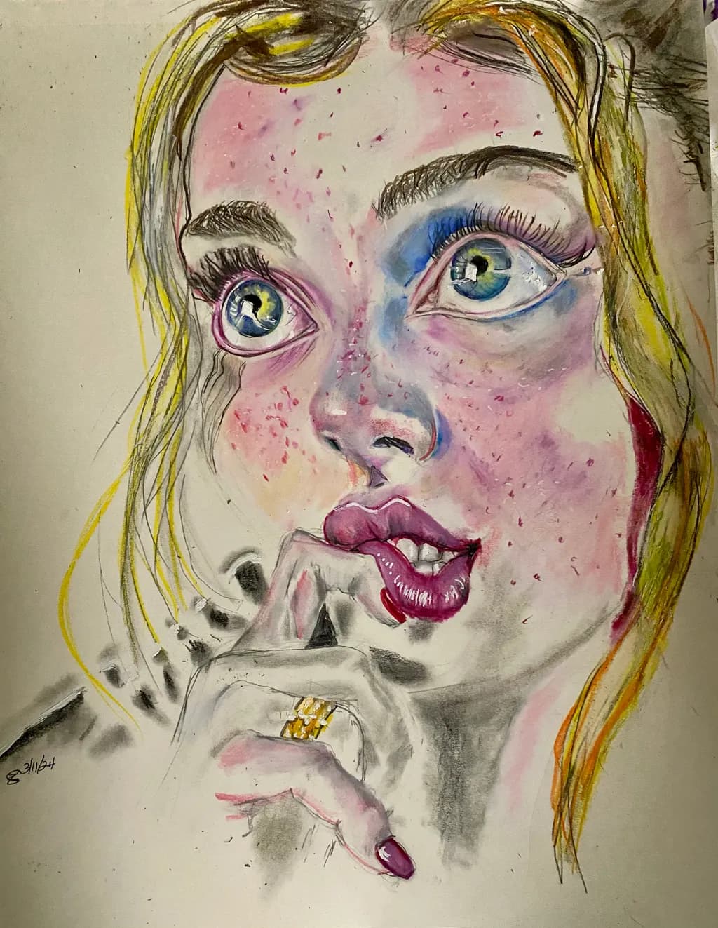 Freckled Contemplation
