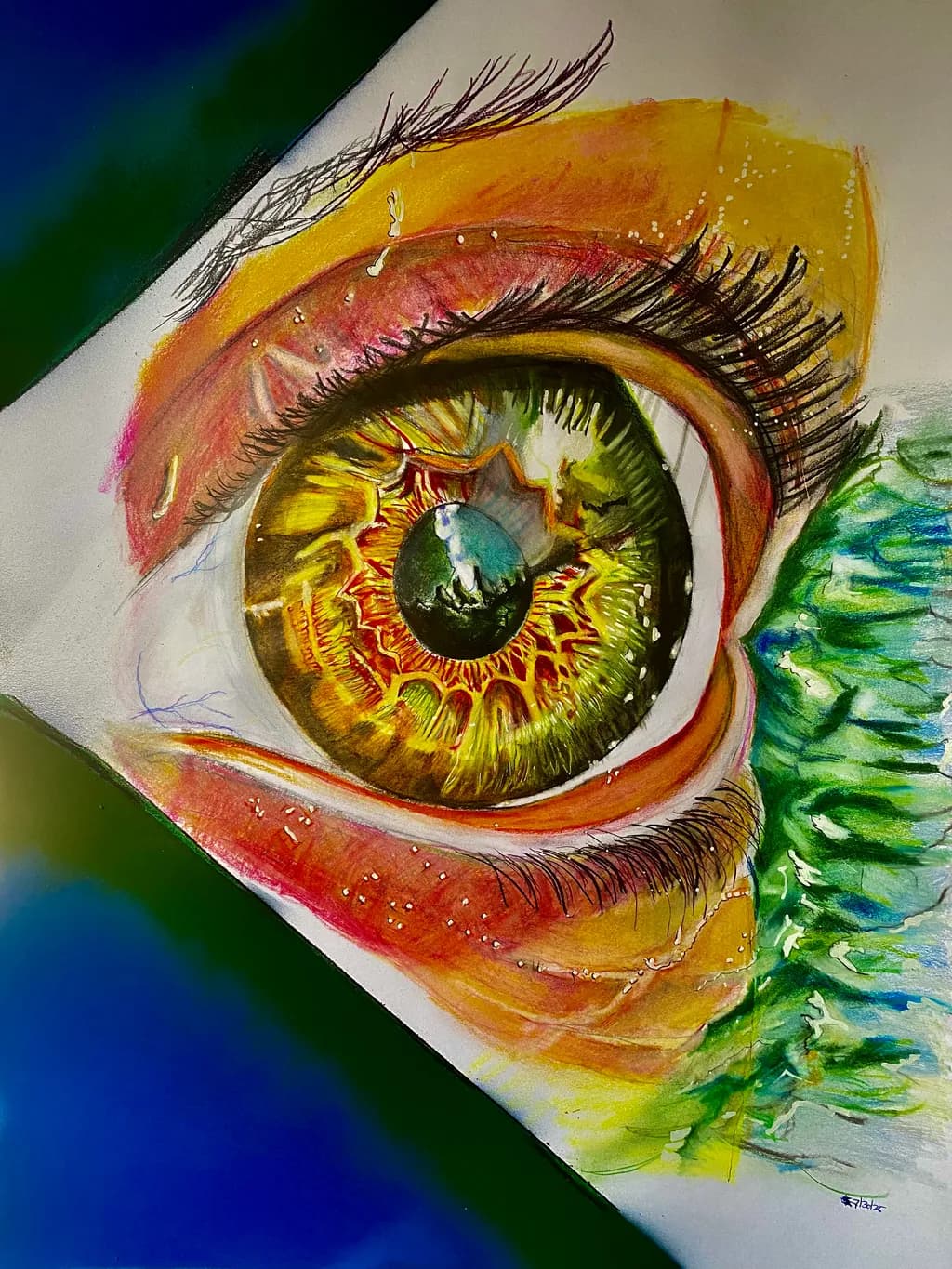 Iridescent Ember Eye