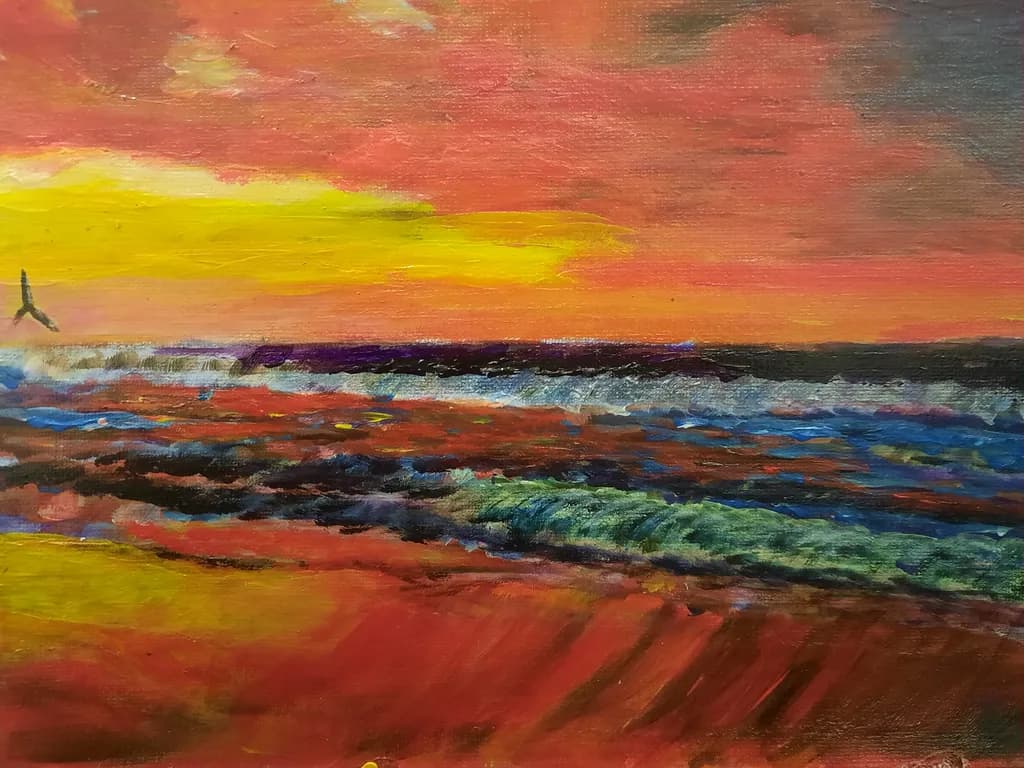Crimson Tide Sunset