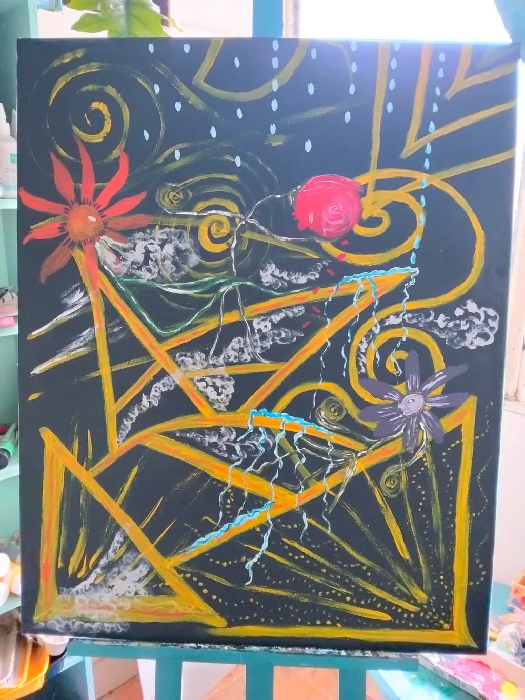 Celestial Bloom Cascade