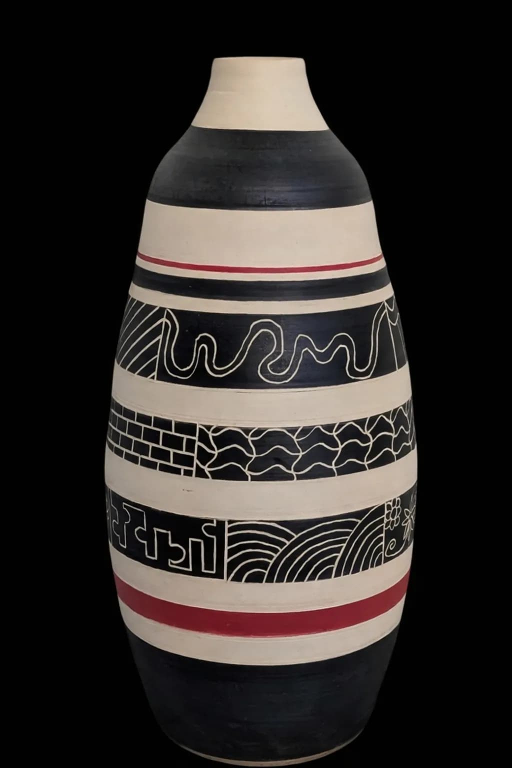 Stripe Story Vessel
