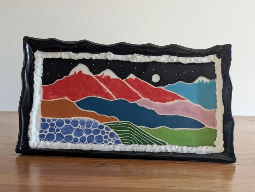 Mountain Mosaic Panorama