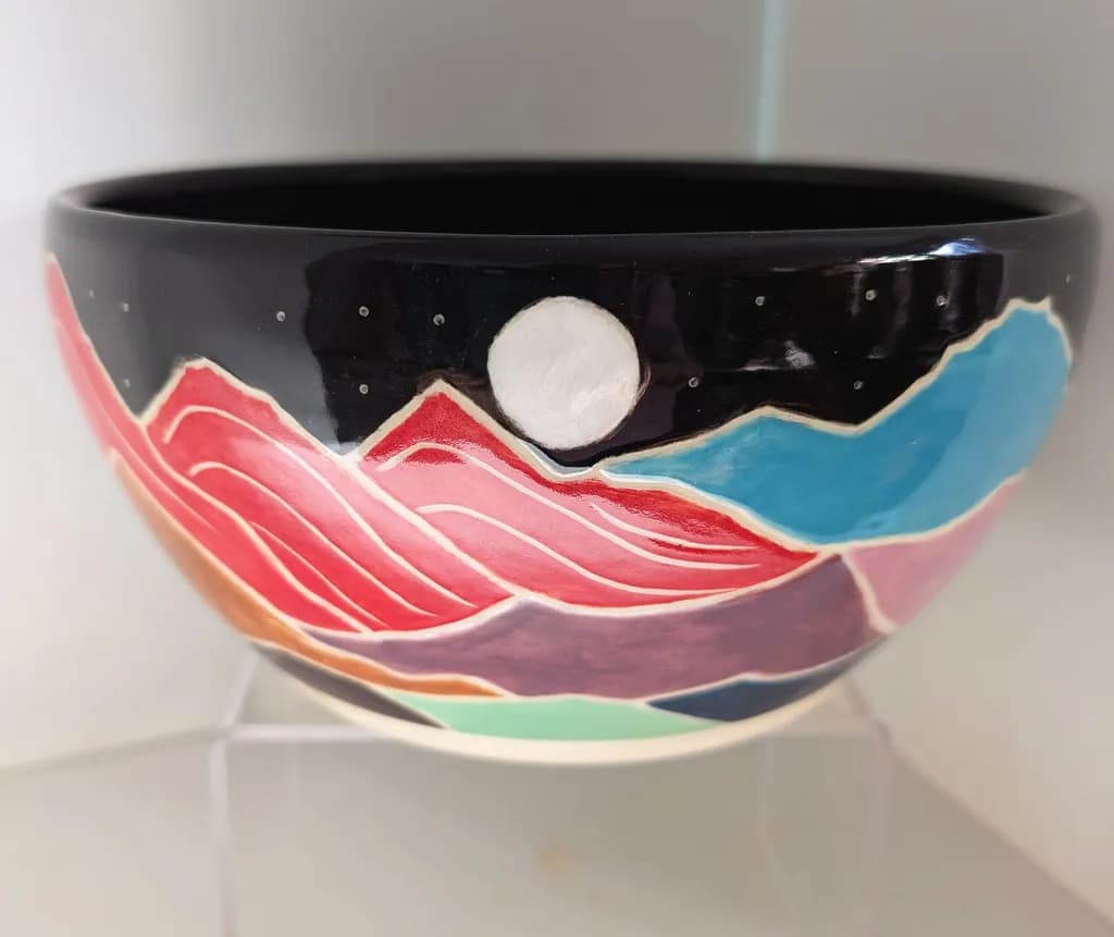 Moonlit Mountain Bowl