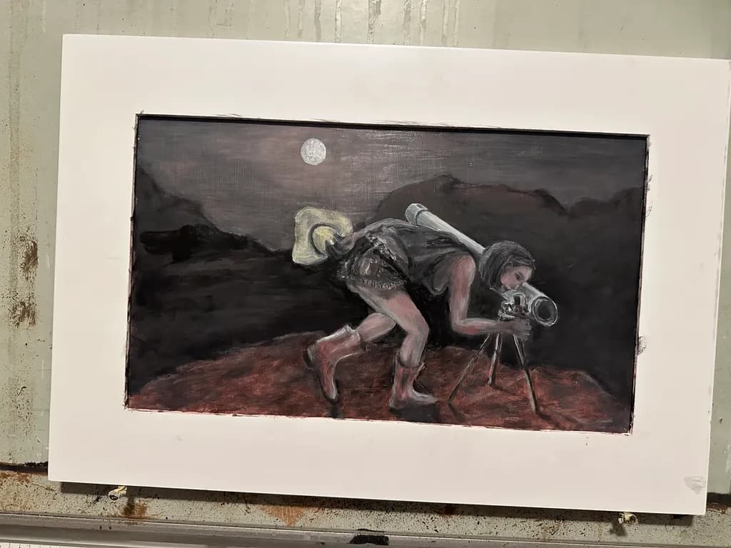 Moonlit Observation