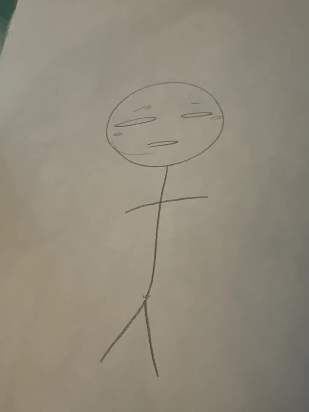 Contemplative Stickfigure