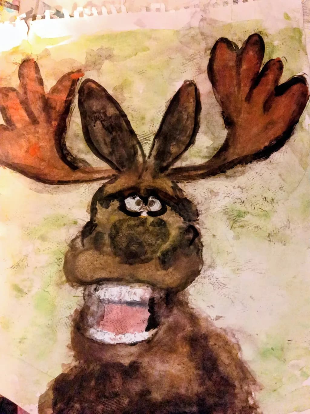 Grinning Moose