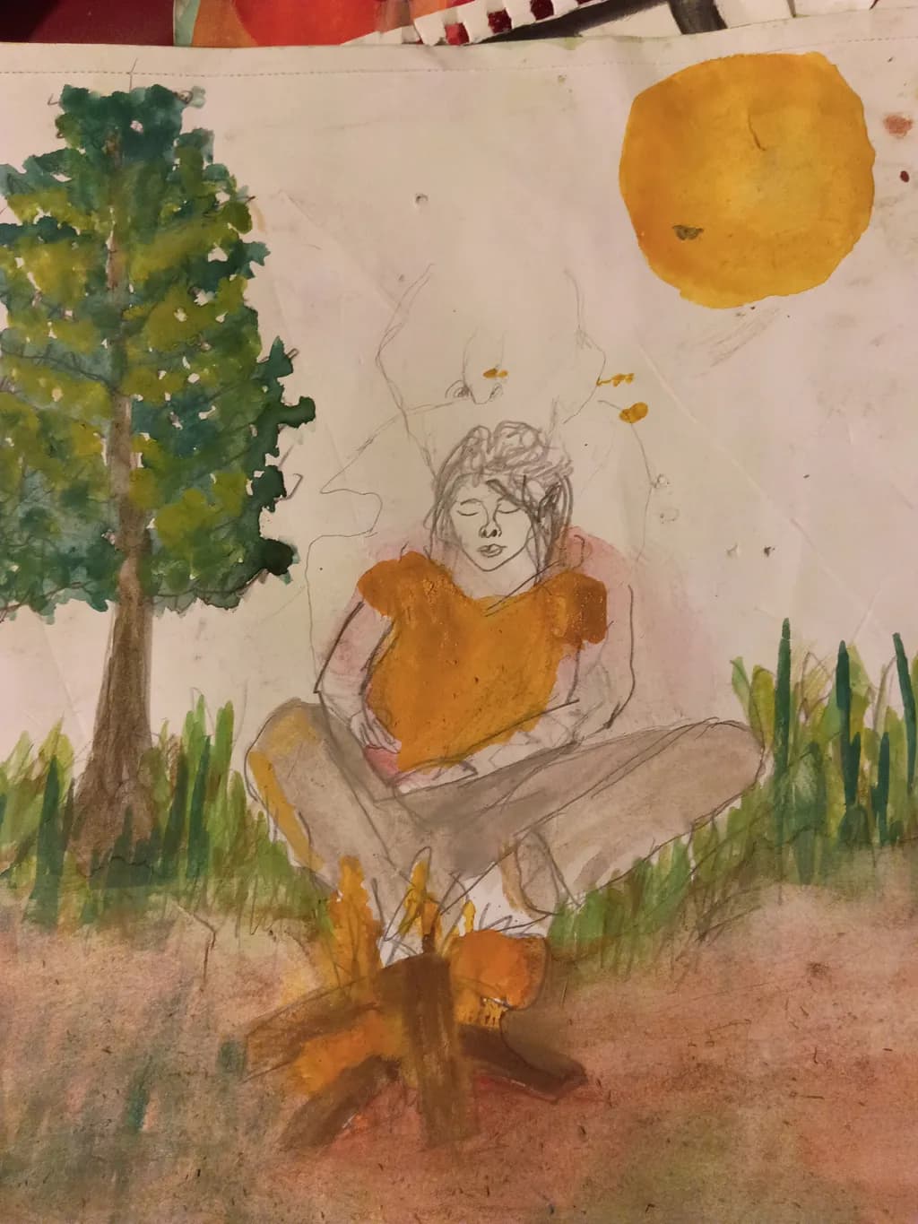 Campfire Contemplation