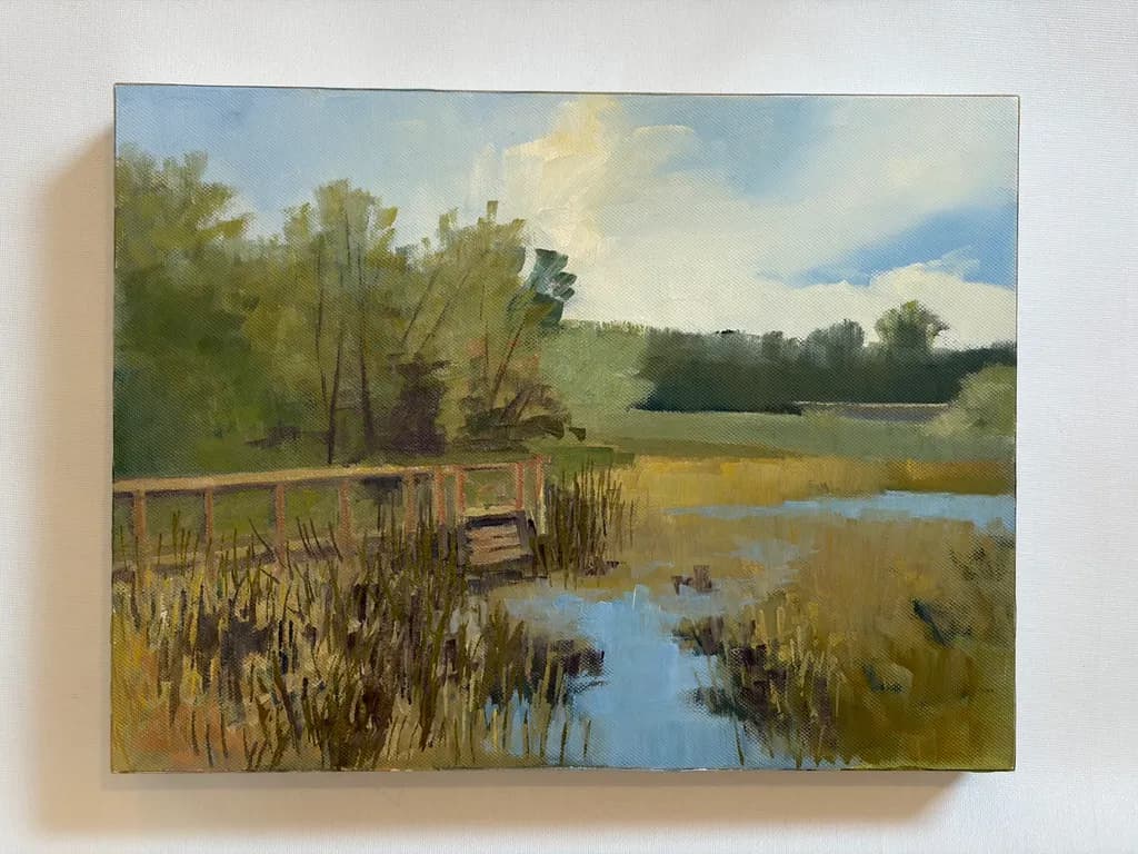 Marshland Reflection