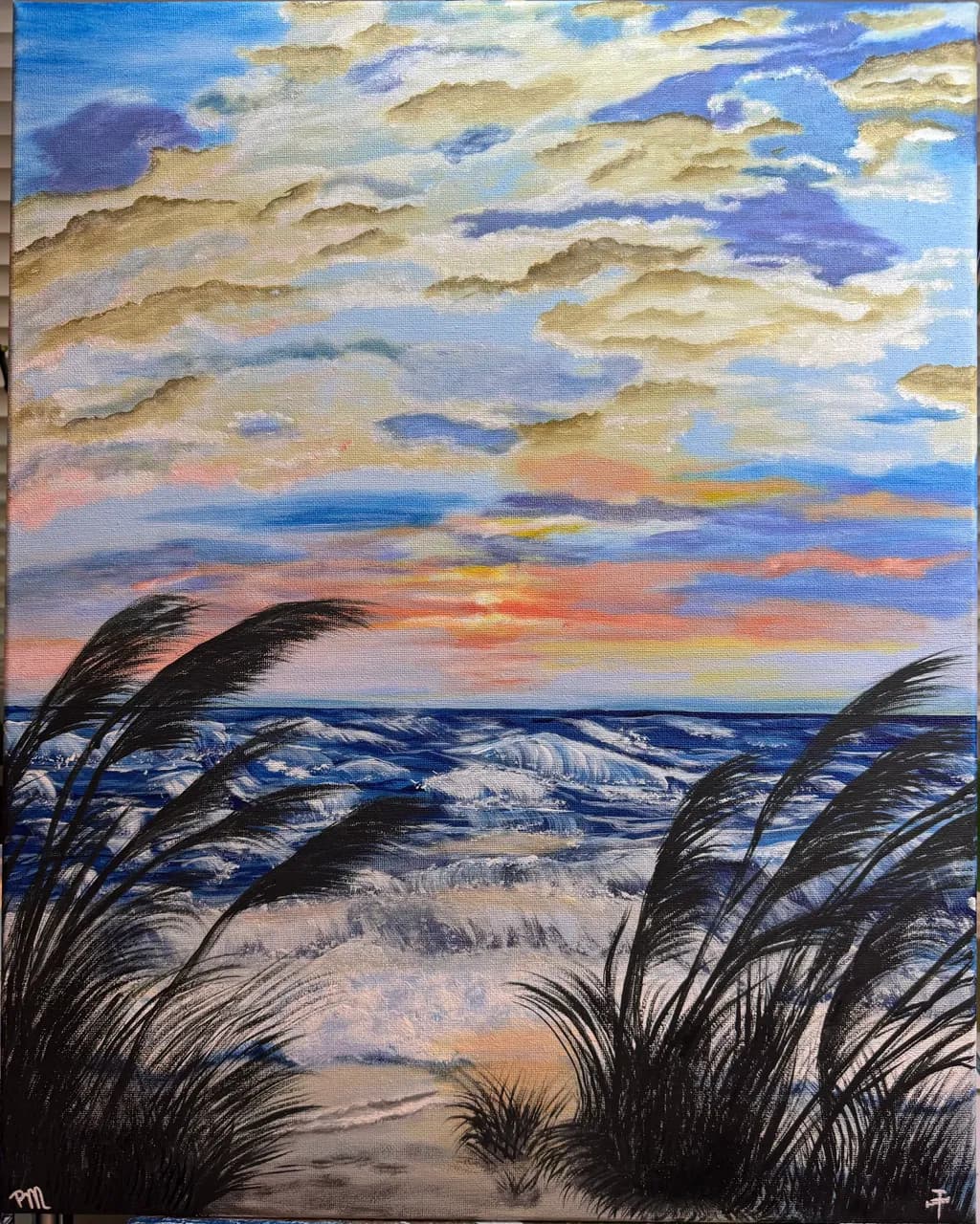 Coastal Breeze Sunset
