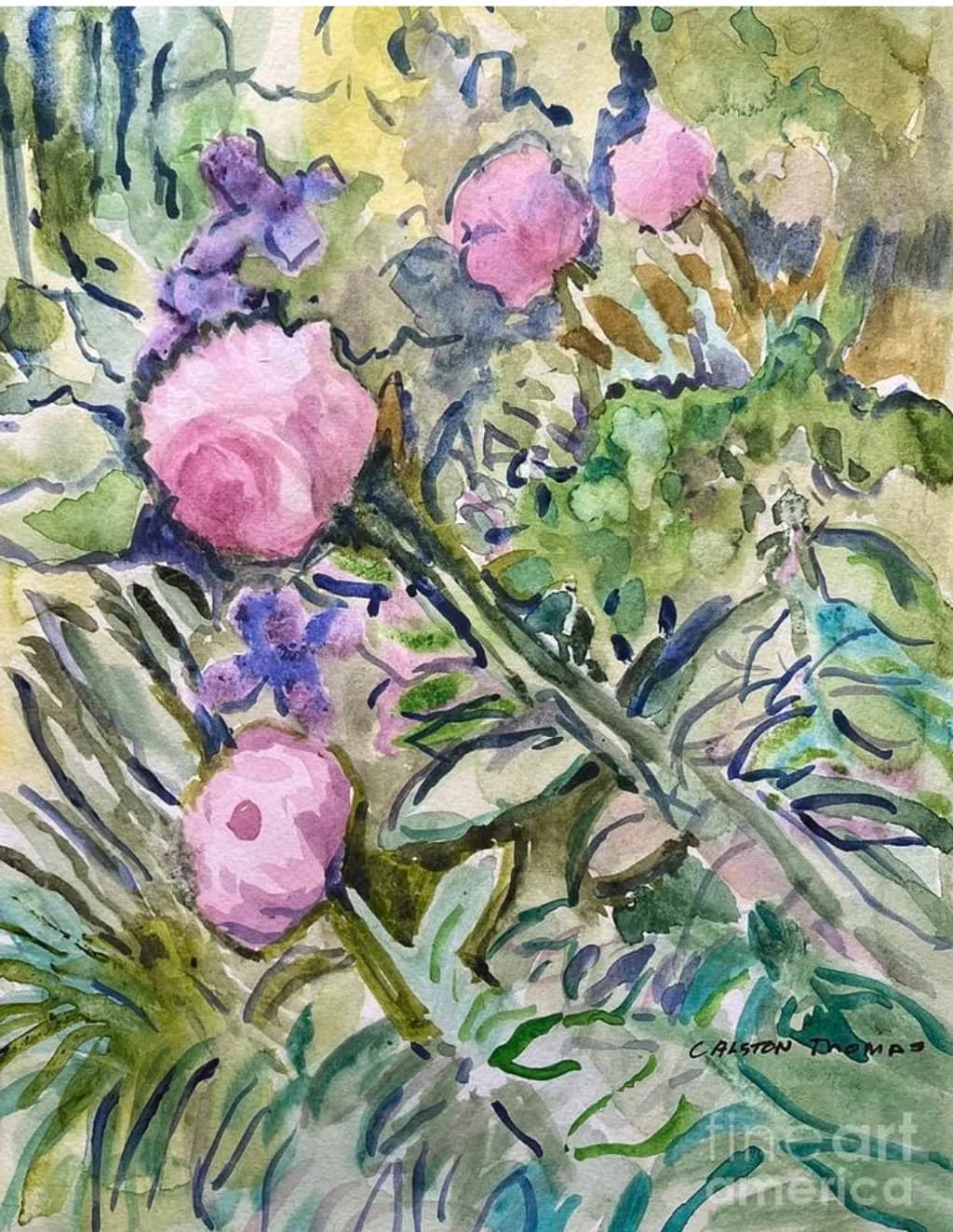 Pink Floral Burst