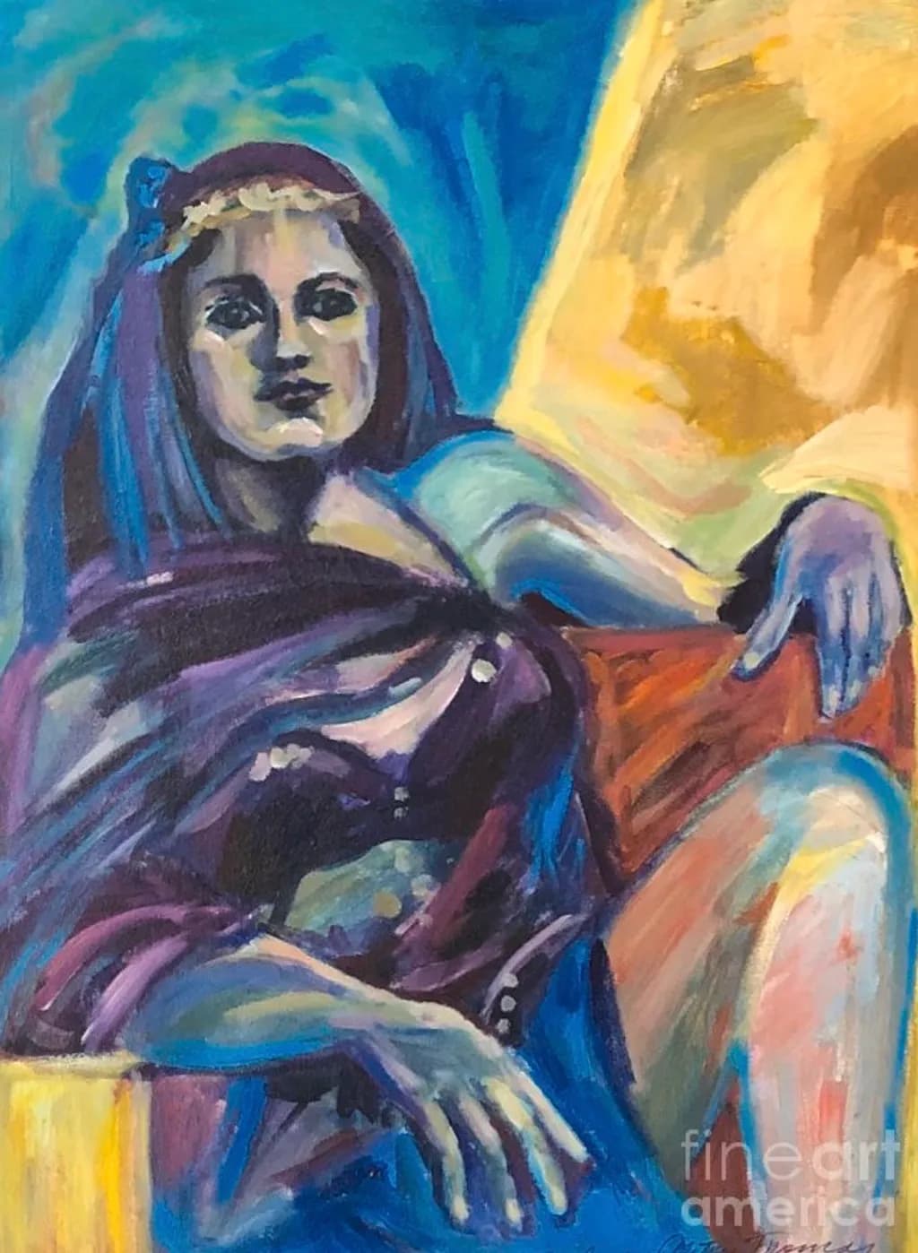 Abstract Portrait Figure