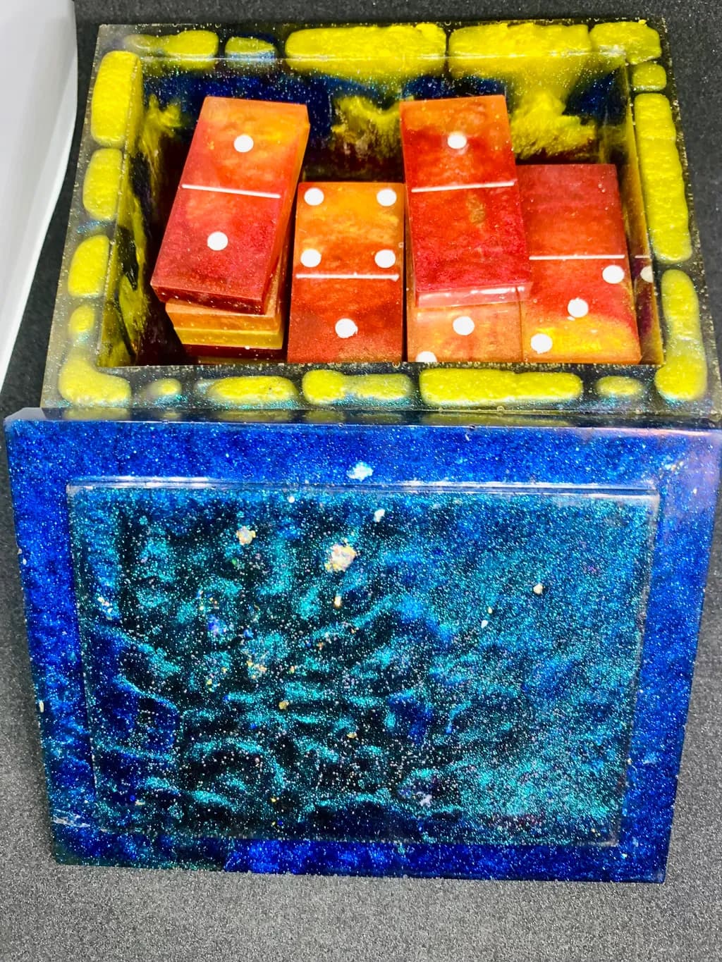Galaxy Dice Box