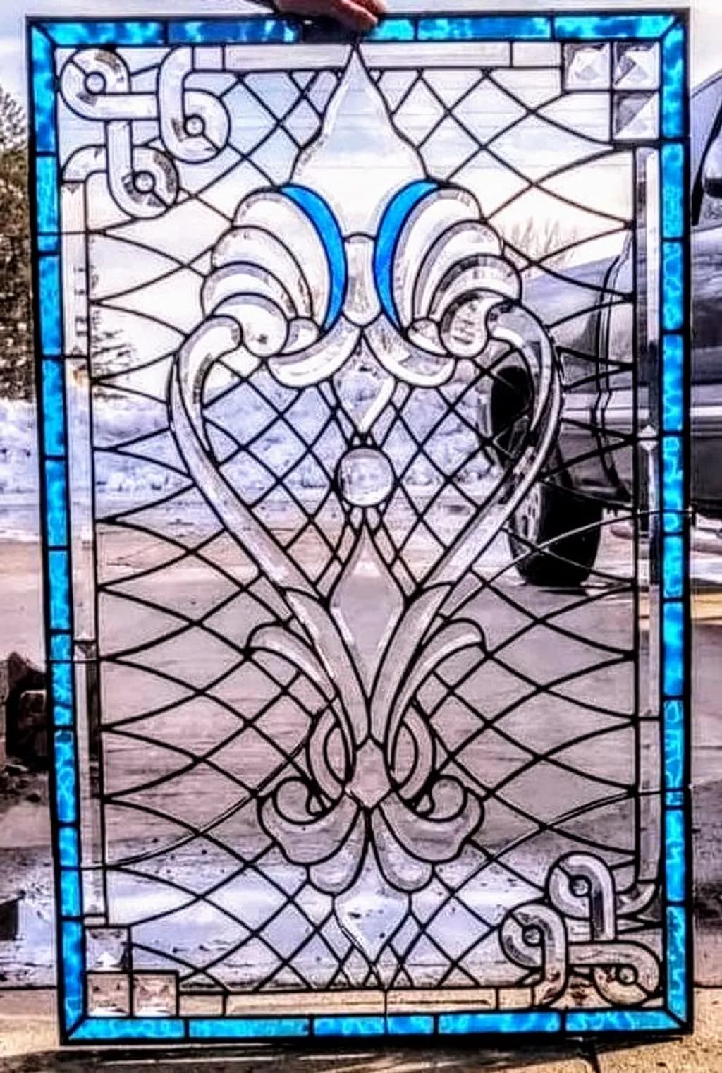 Fleur-de-Lis Lattice