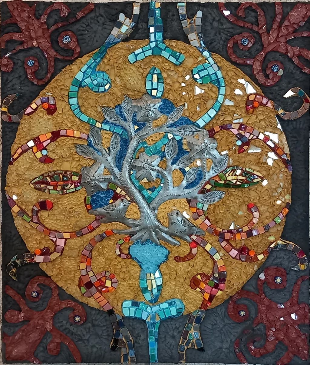 Silver Tree Mosaic