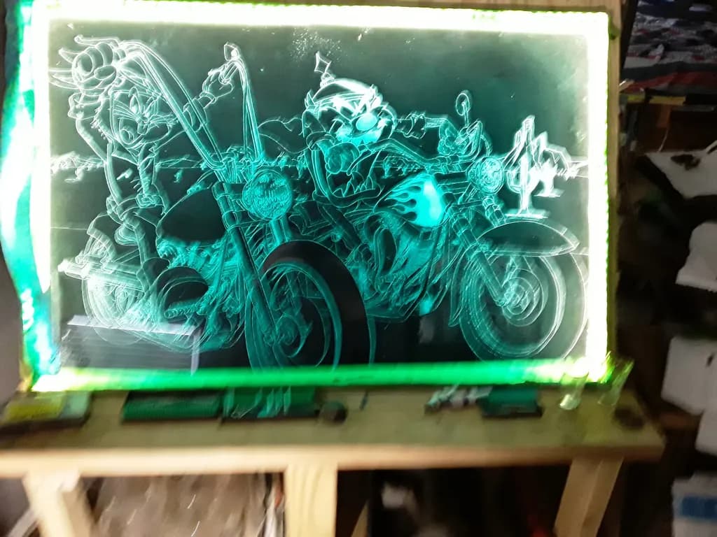 Neon Biker Ride