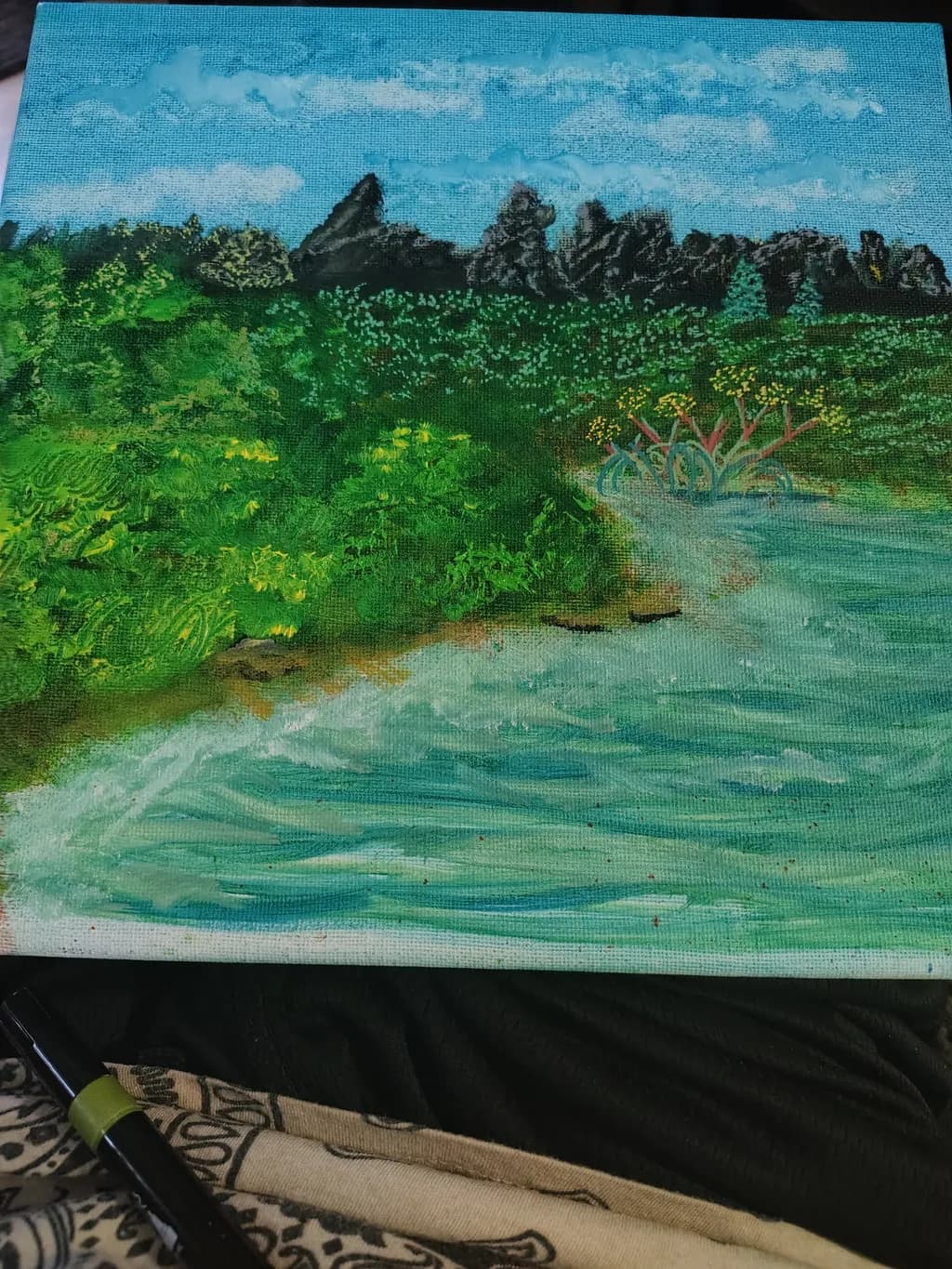 Mountain Shoreline