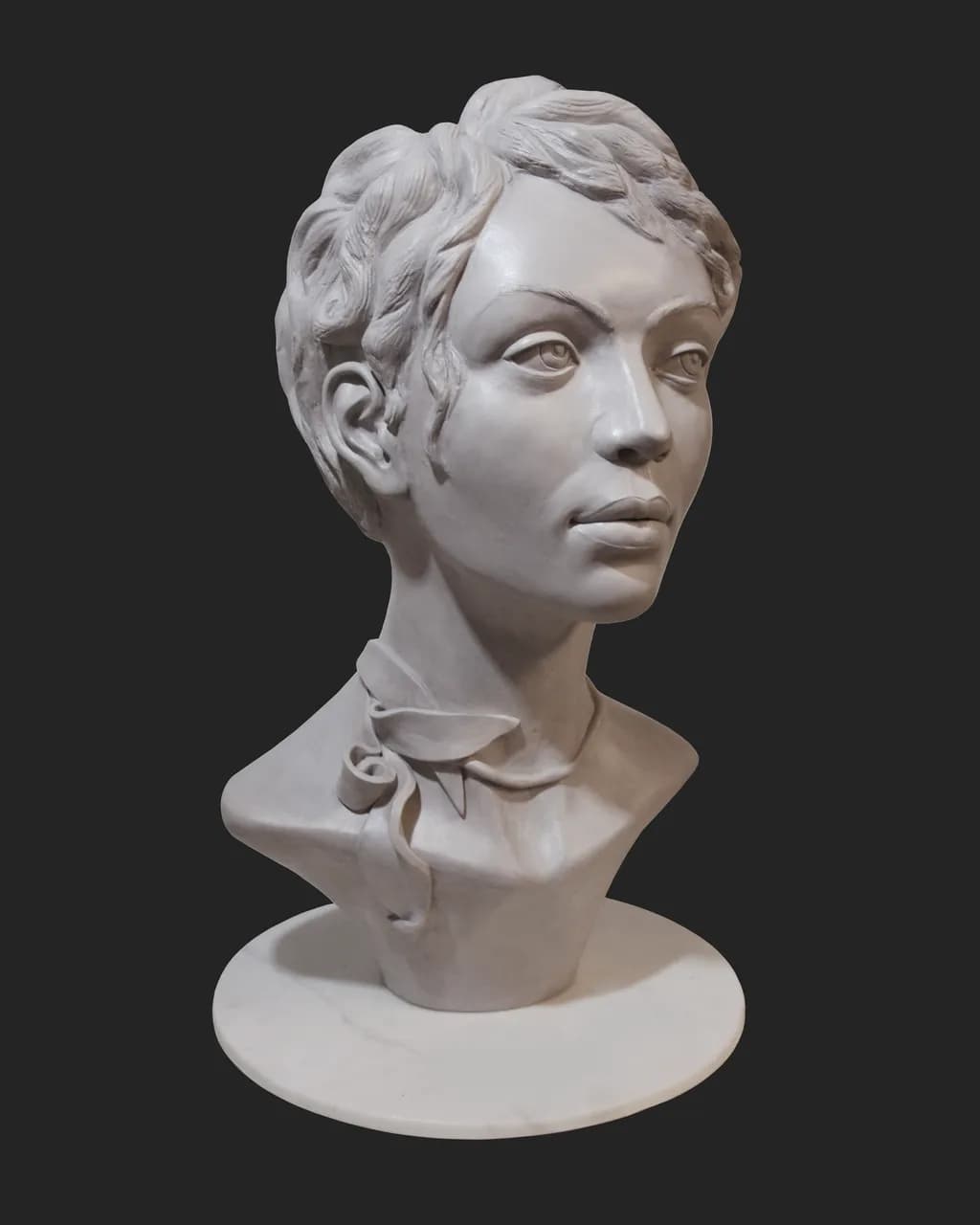 Namaste Flower Bust