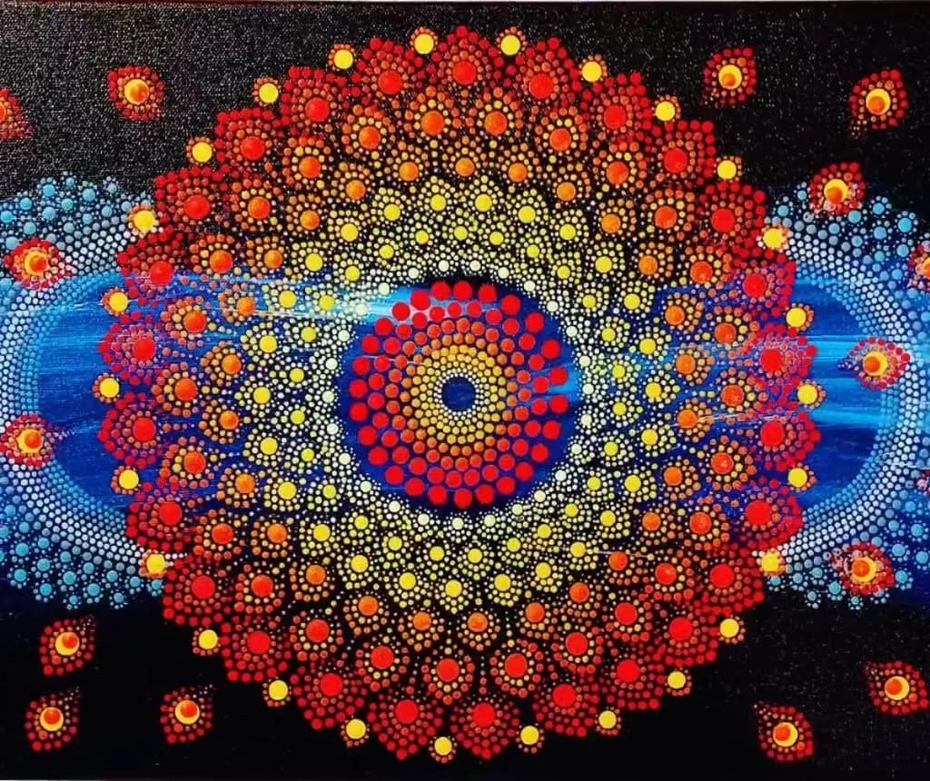 Radiant Mandala Burst
