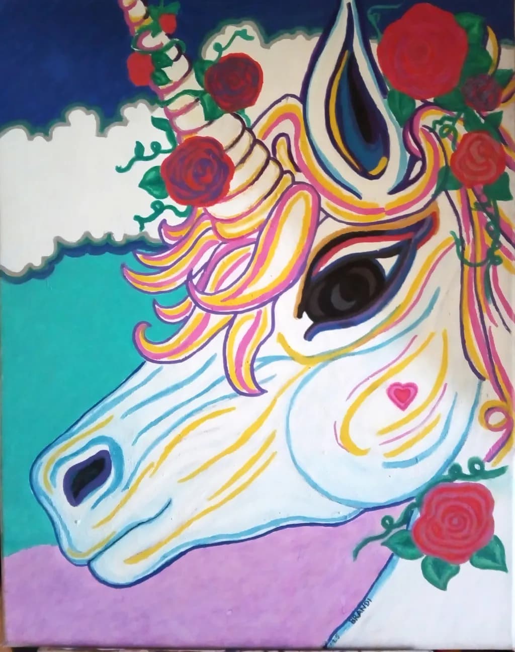 Rose-Crowned Unicorn