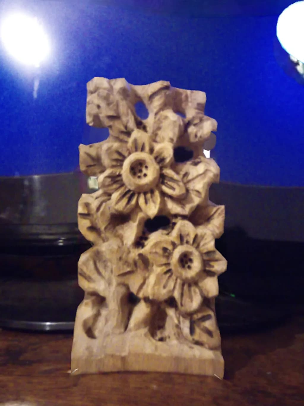 Floral Woodcarving