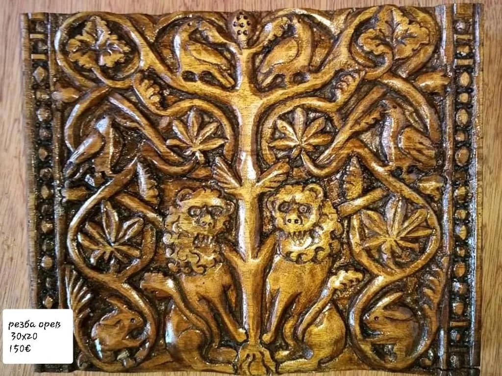 Lion Tree Relief