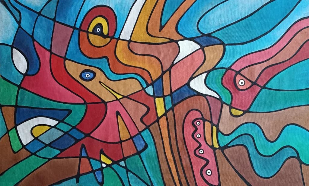 Colorful Interplay