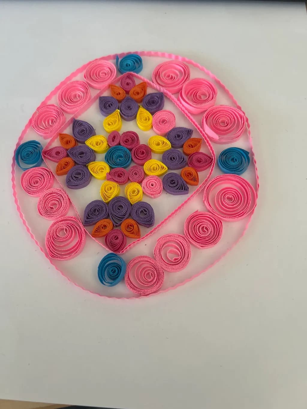 Geometric Quilling Burst