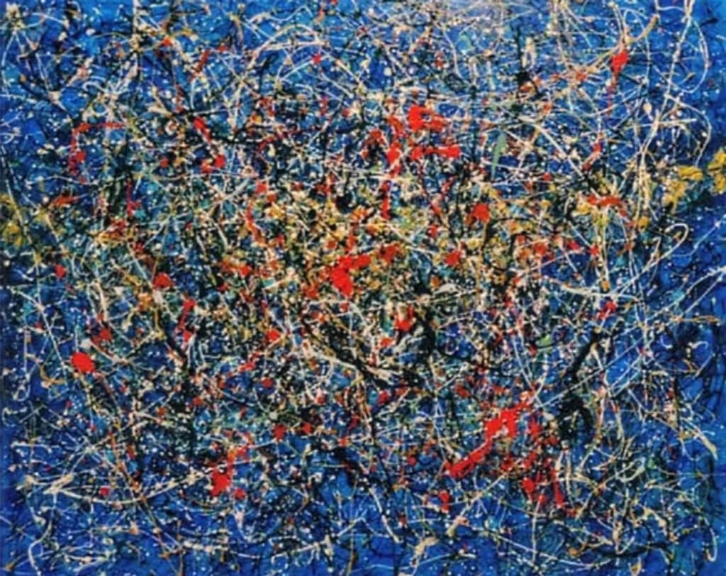 Chaos in Blue