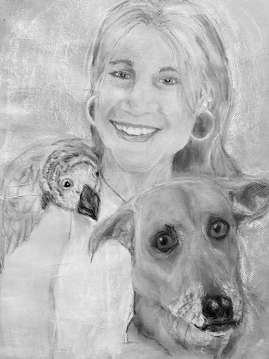 Megan and Friends Portrait